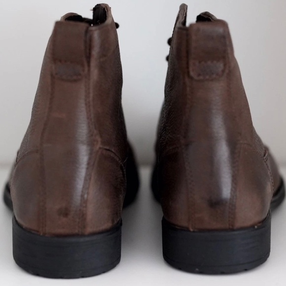 Geox Respira Jaylon Leather Brown Chukka Ankle Boots Men EU 44 US 11 293 MM main image 5